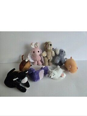 Dog Plush Small Toy Lot Retro TY McDonald's Mixed